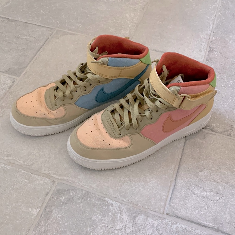 NIKE AIR FORCE 1 MID '07 LV8 "NEXT NATURE SUN CLUB Multi-color Size 11